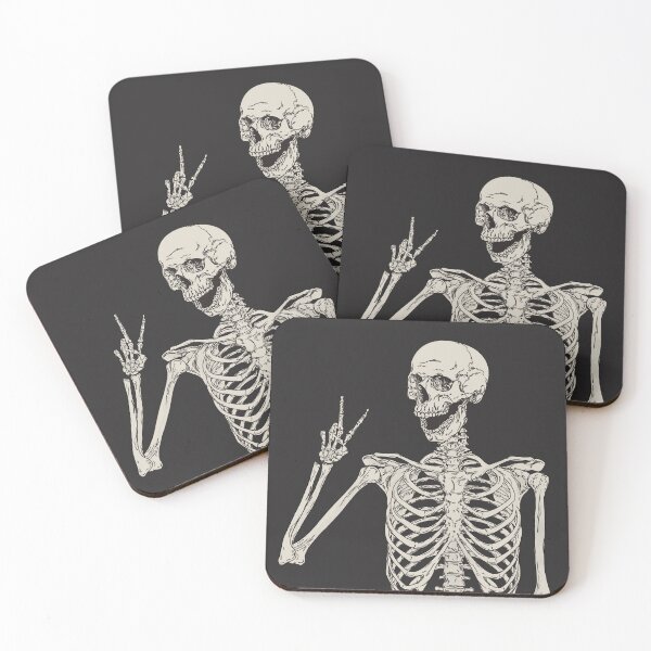 Item preview, Halloween Scary evil pumpkin funny pumpkin head Human Skeleton Halloween Art Ghosts Anatomically Anatomy Minimalist Hand Posting on Halloween night background designed and sold by thanyaj.