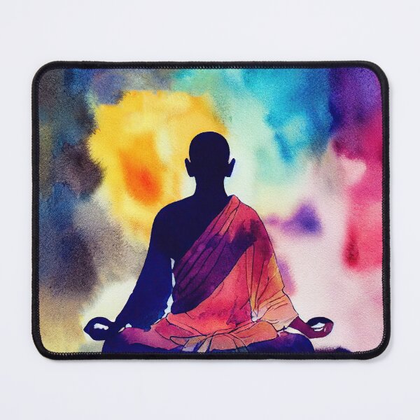 Item preview, Watercolor Monk 9 designed and sold by CEVmemories.
