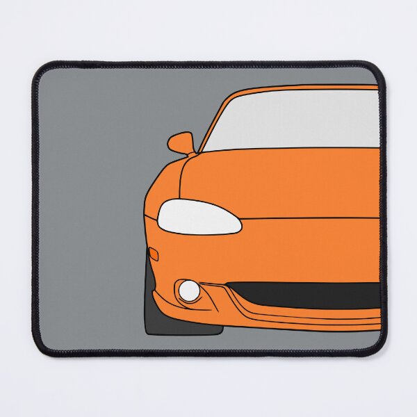 Item preview, Mazda Miata MX5 MX-5 NB orange color designed and sold by EdimDesign.