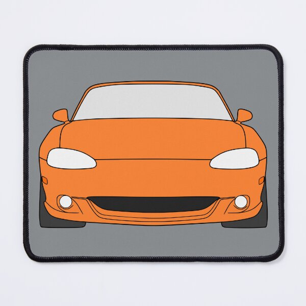 Item preview, Mazda Miata MX5 MX-5 NB orange color designed and sold by EdimDesign.