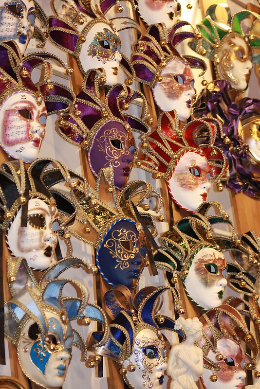 "Italian Masks" by Beaner | Redbubble