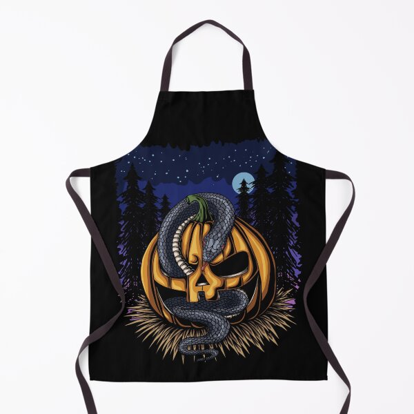Item preview, Scary pumpkin snake design designed and sold by reka88.
