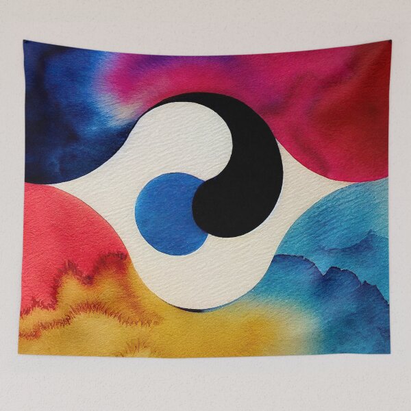 Item preview, Tao watercolor 1 designed and sold by CEVmemories.