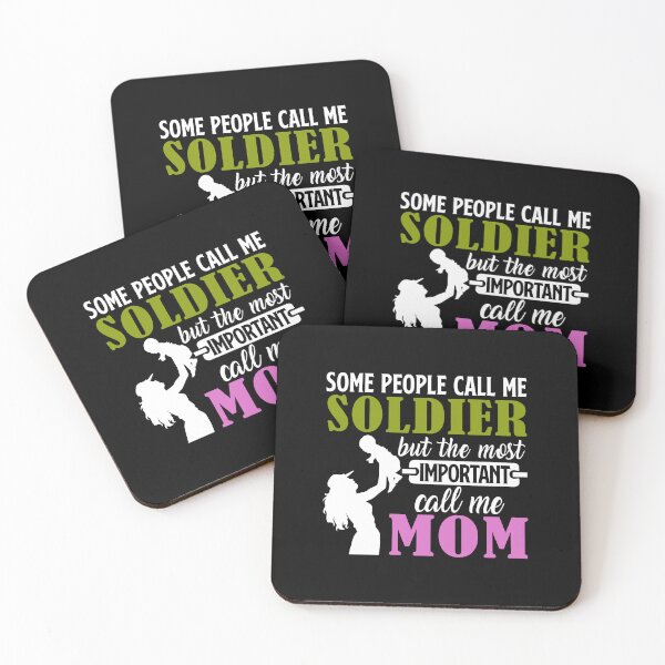 Item preview, Some People Call Me Soldier But The Most Important Call Me Mom designed and sold by hanryhodaky80.