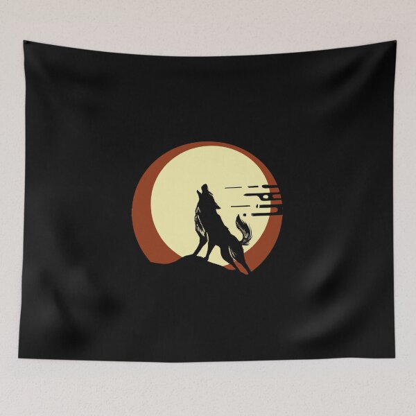 Item preview, Newmoon wolf howling designed and sold by nightspeed.