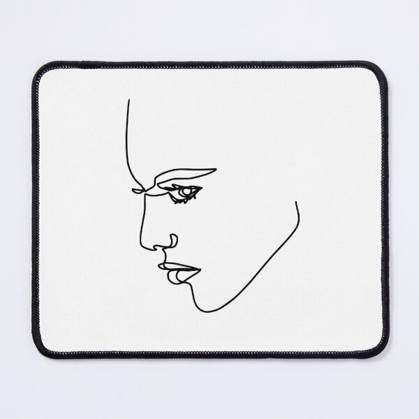 Item preview, Female face. One line art fashion woman designed and sold by AnmarkArt.