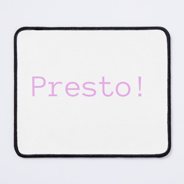 Item preview, Presto! italian word design  designed and sold by Mirochan80.