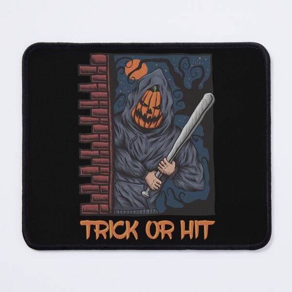 Item preview, Trick or hit halloween scary pumpkin design designed and sold by reka88.