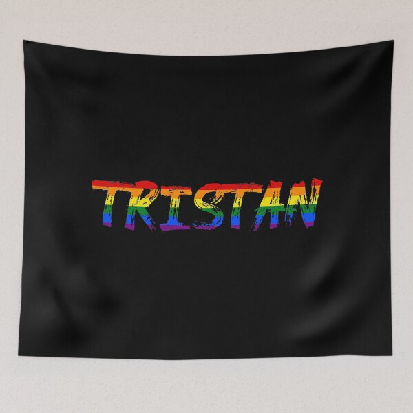 Item preview, Men rainbow name gay Tristan designed and sold by LoveIsColorful.
