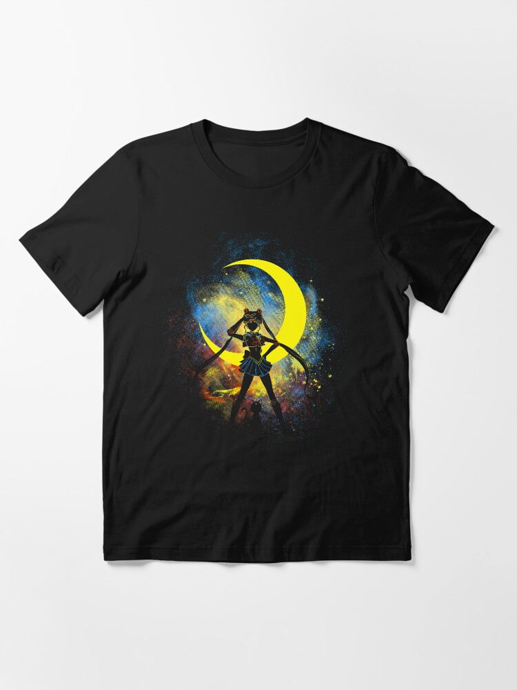 Thumbnail 2 of 7, Essential T-Shirt, Moon Art designed and sold by Donnie Art.