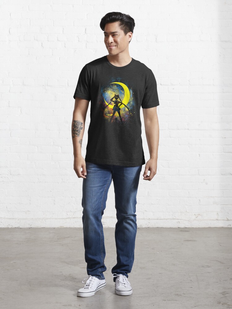 Thumbnail 5 of 7, Essential T-Shirt, Moon Art designed and sold by Donnie Art.