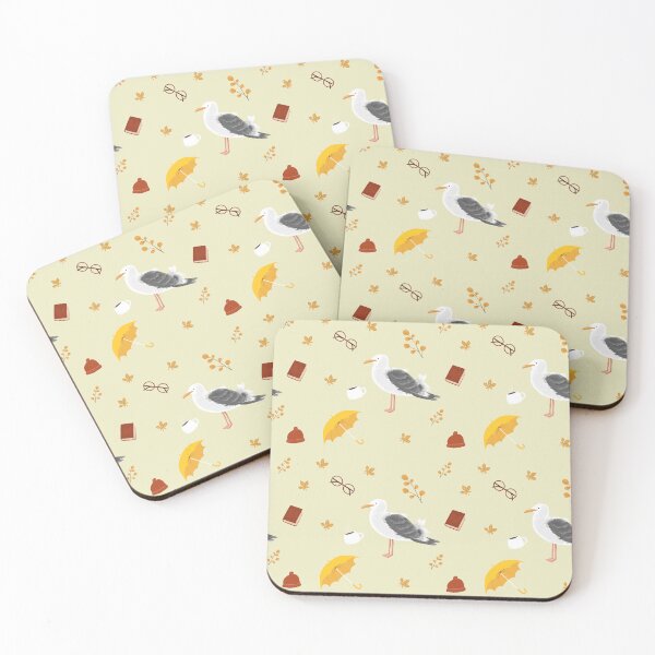 Item preview, Seagull and autumn designed and sold by studiotomris.
