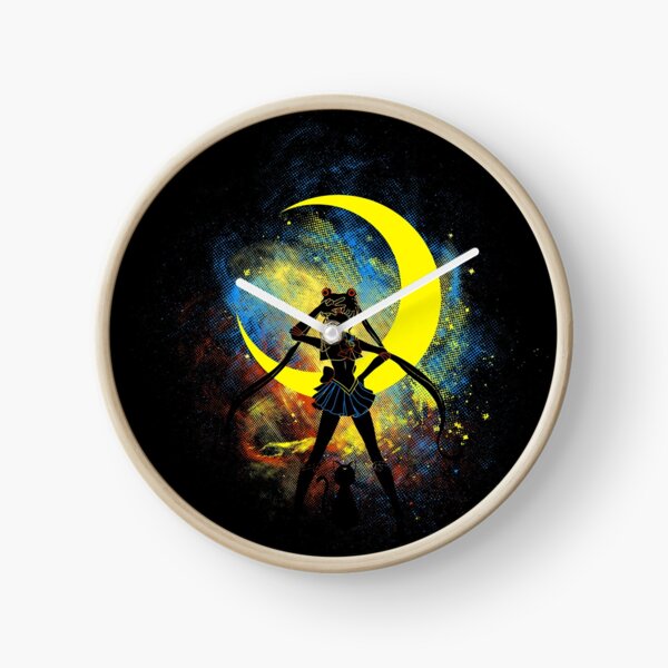Moon Art Clock