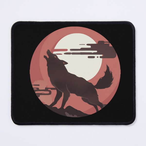 Item preview, Lone wolf howling moonlight  designed and sold by nightspeed.