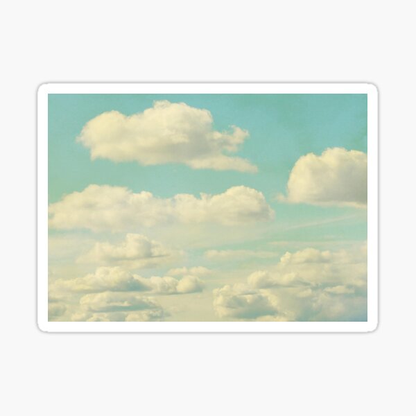 Item preview, Clouds in a Summer Sky designed and sold by Rainbows Galore.
