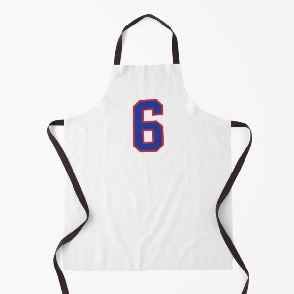 Item preview, Number 6 blue red sports jersey six designed and sold by LoveIsColorful.