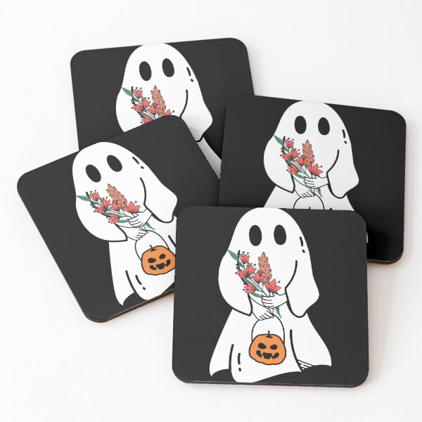 Item preview, Vintage halloween floral ghost designed and sold by reka88.