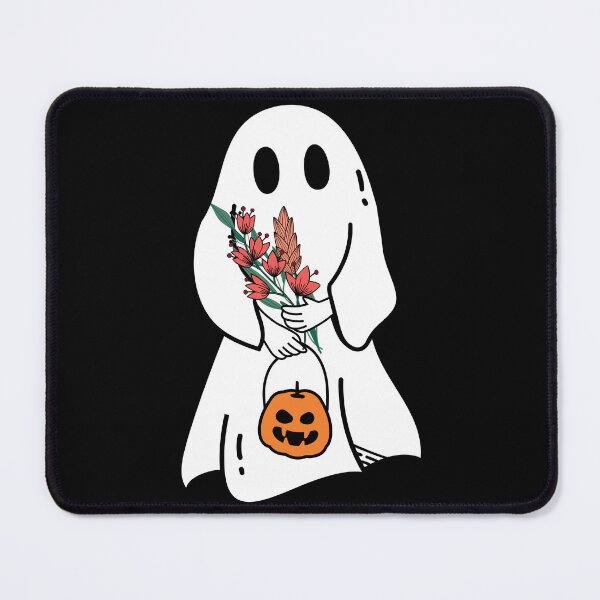 Item preview, Vintage halloween floral ghost designed and sold by reka88.