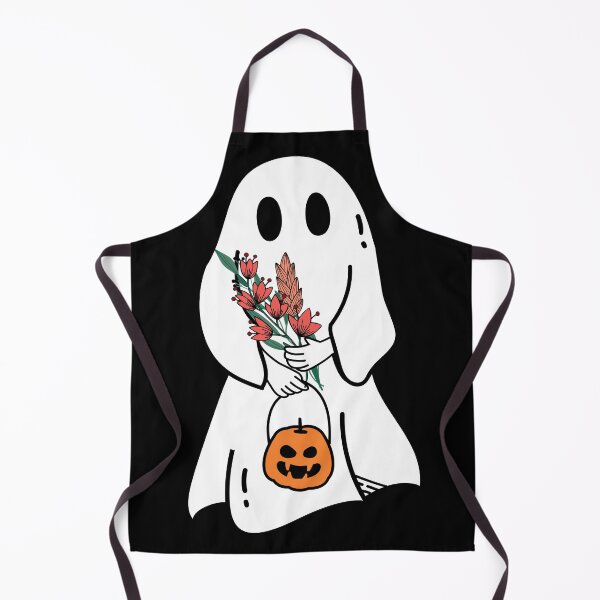 Item preview, Vintage halloween floral ghost designed and sold by reka88.