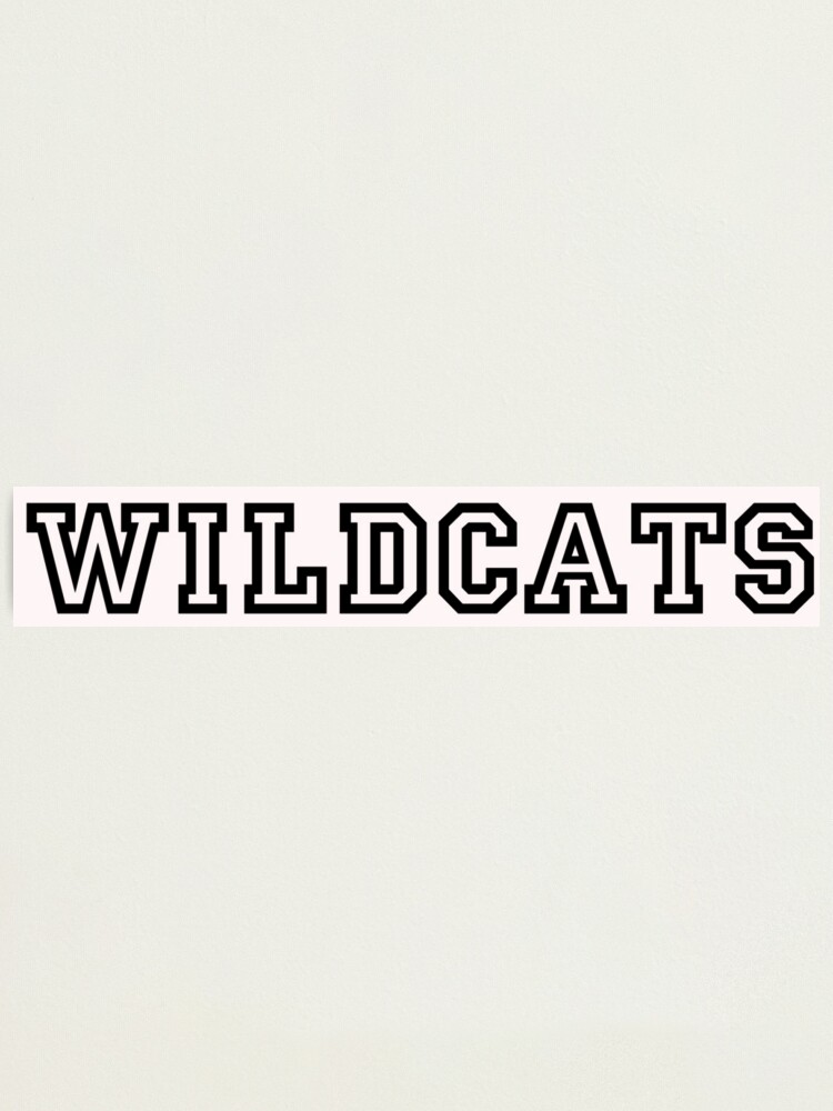 Wildcats (High School Musical) Postcard for Sale by Karen Cho