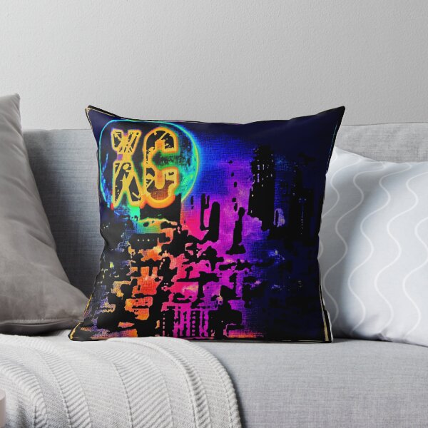 KC Spectrum Throw Pillow