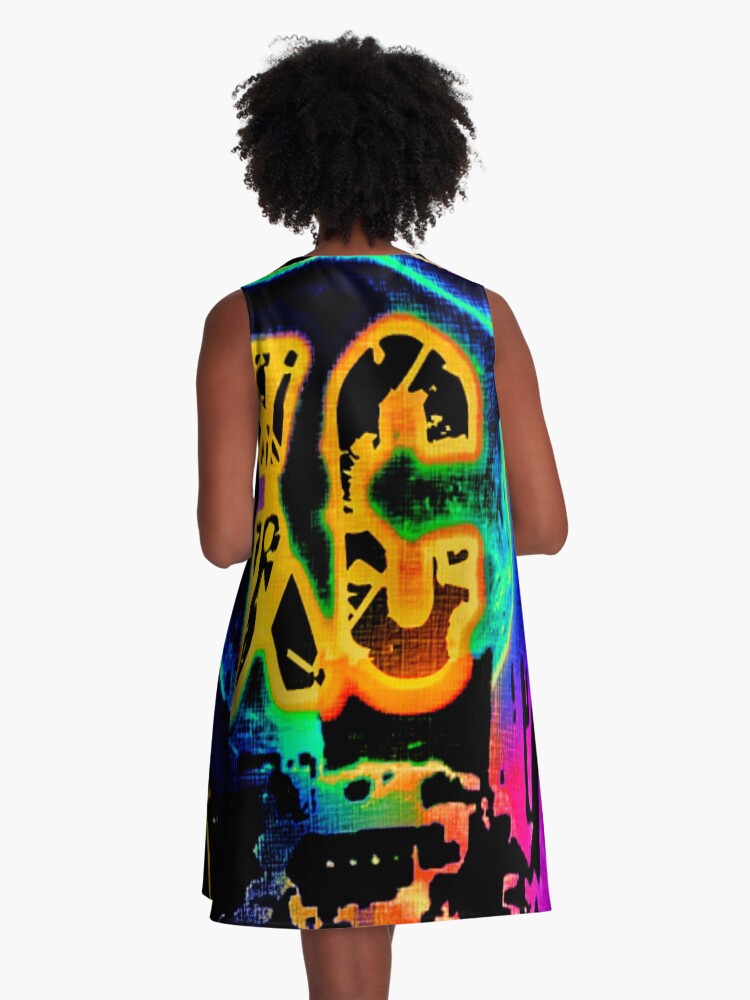 Thumbnail 3 of 4, A-Line Dress, KC Spectrum designed and sold by kinkatstyle.