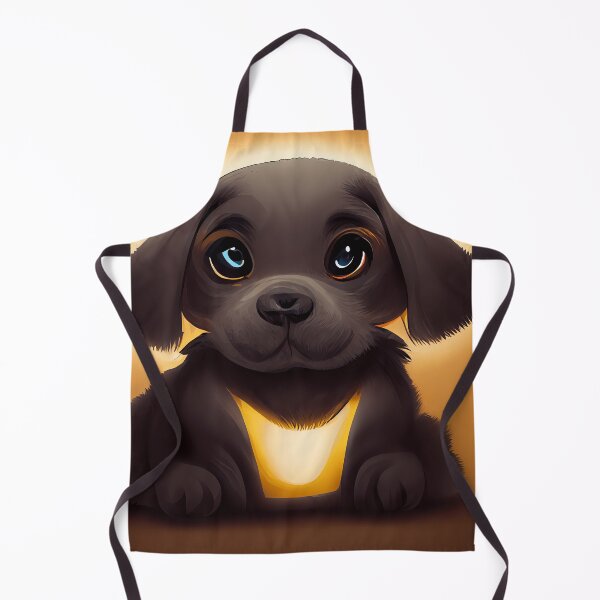 Item preview, Cute little dog with a glowing collar designed and sold by PM-Artistic.