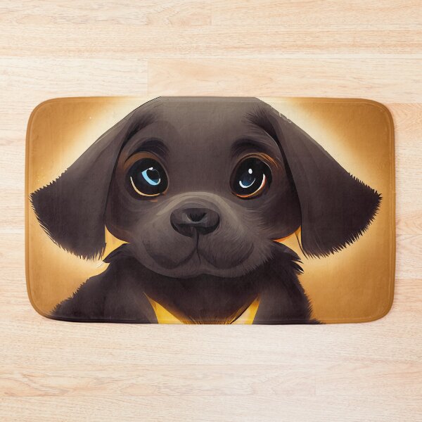 Item preview, Cute little dog with a glowing collar designed and sold by PM-Artistic.