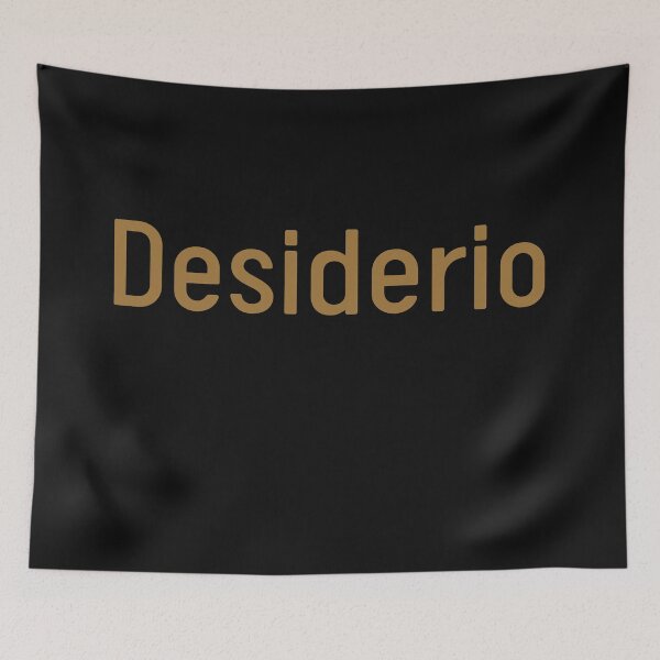 Item preview, Desiderio Desire italian word design  designed and sold by Mirochan80.