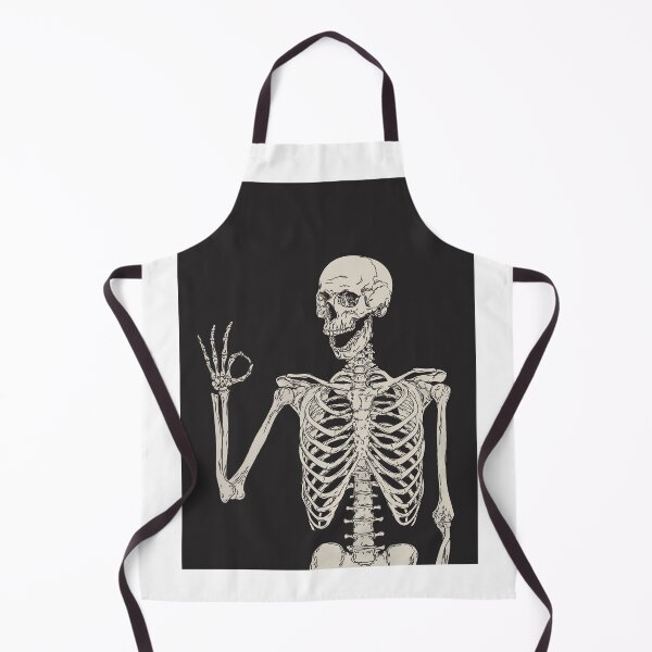 Item preview, Halloween Scary evil pumpkin funny pumpkin head Human Skeleton Halloween Art Ghosts Anatomically Anatomy Minimalist Hand Posting okay designed and sold by thanyaj.