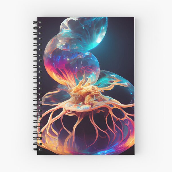 Item preview, Outer space jellyfish with galactic galaxy nebula designed and sold by PM-Artistic.
