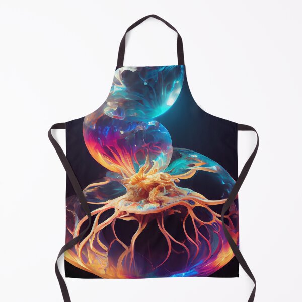 Item preview, Outer space jellyfish with galactic galaxy nebula designed and sold by PM-Artistic.