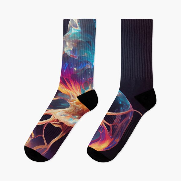 Item preview, Outer space jellyfish with galactic galaxy nebula designed and sold by PM-Artistic.