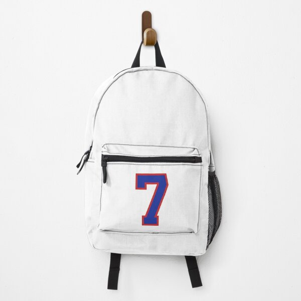 Item preview, Number 7 blue red sports jersey seven designed and sold by LoveIsColorful.
