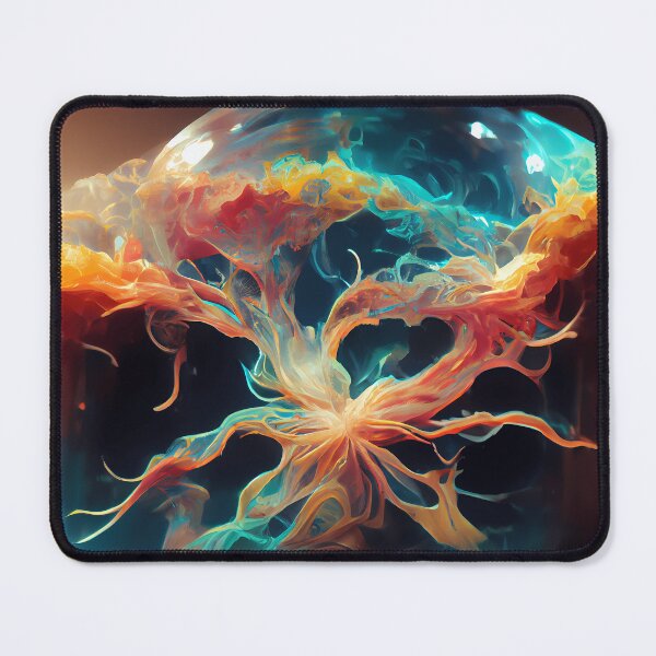 Item preview, Outer space jellyfish with galactic galaxy nebula designed and sold by PM-Artistic.