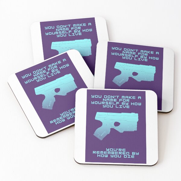 Item preview, You're Remembered By How You Die - Cyberpunk - Gaming designed and sold by PVSKI.