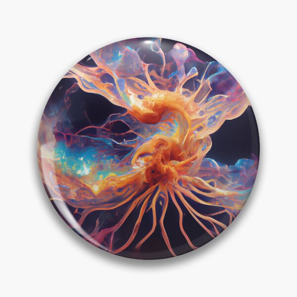 Item preview, Outer space jellyfish with galactic galaxy nebula designed and sold by PM-Artistic.