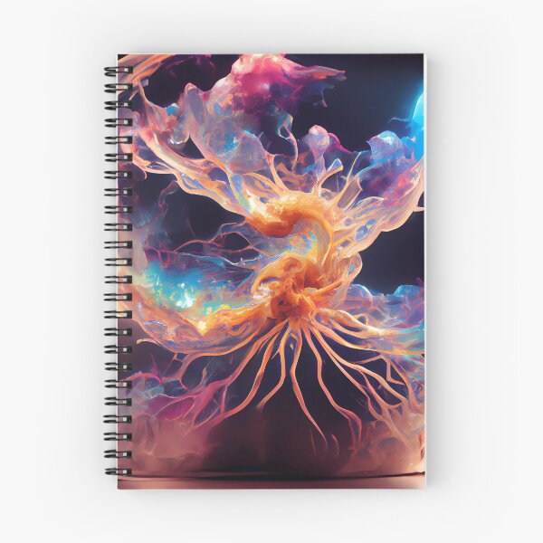 Item preview, Outer space jellyfish with galactic galaxy nebula designed and sold by PM-Artistic.