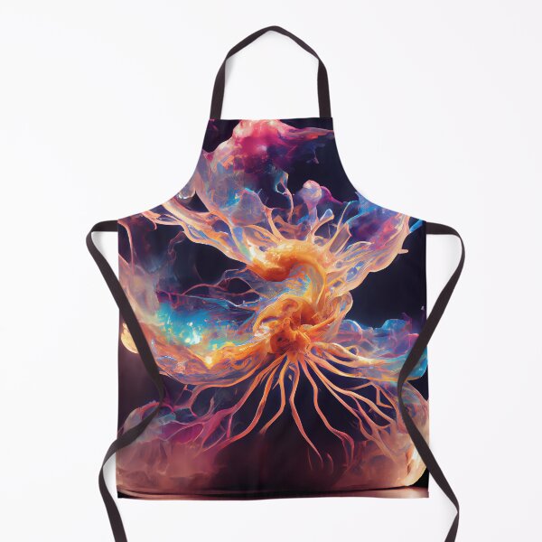 Item preview, Outer space jellyfish with galactic galaxy nebula designed and sold by PM-Artistic.