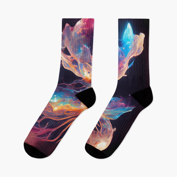 Item preview, Outer space jellyfish with galactic galaxy nebula designed and sold by PM-Artistic.