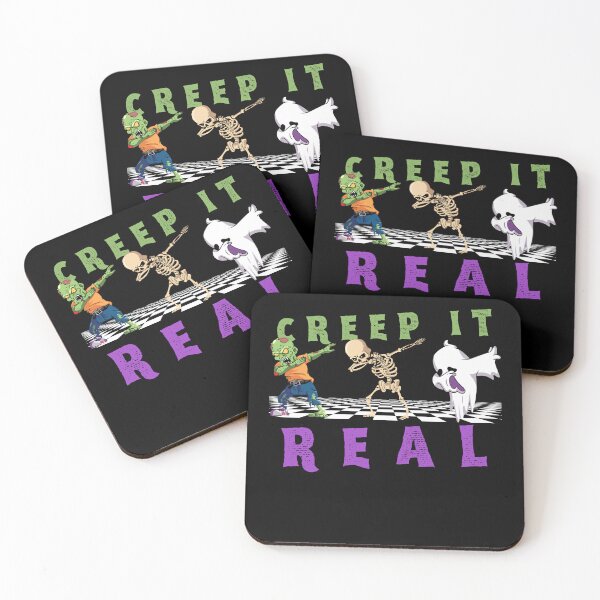 Item preview, Creep it real dabbing halloween characters designed and sold by reka88.