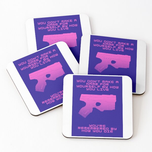 Item preview, You're Remembered By How You Die - Cyberpunk - Gaming designed and sold by PVSKI.