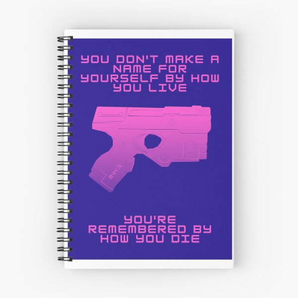 Item preview, You're Remembered By How You Die - Cyberpunk - Gaming designed and sold by PVSKI.