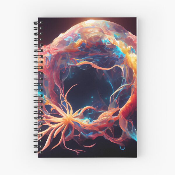 Item preview, Outer space jellyfish with galactic galaxy nebula designed and sold by PM-Artistic.