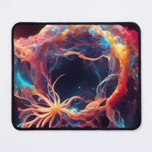 Item preview, Outer space jellyfish with galactic galaxy nebula designed and sold by PM-Artistic.