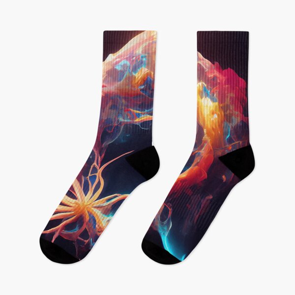 Item preview, Outer space jellyfish with galactic galaxy nebula designed and sold by PM-Artistic.