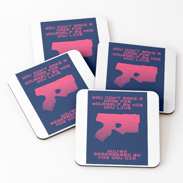 Item preview, You're Remembered By How You Die - Cyberpunk - Gaming designed and sold by PVSKI.