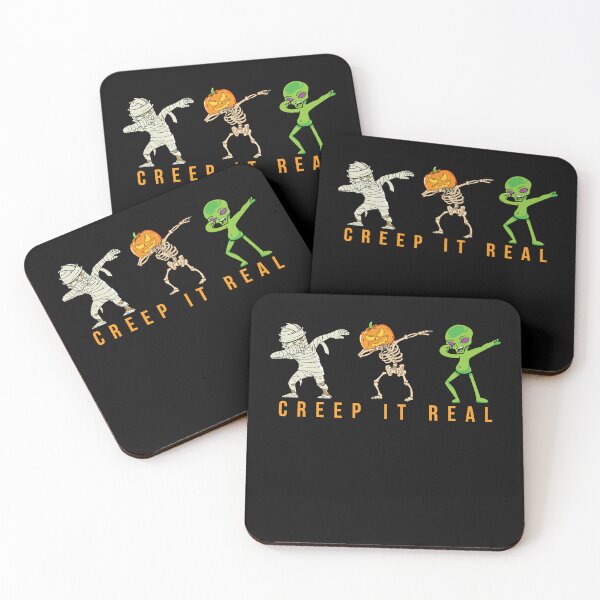 Item preview, Creep it real dabbing halloween characters designed and sold by reka88.