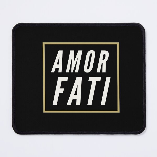 Item preview, Amor Fati Stoic Quotes Black Version designed and sold by ArtBySymone.