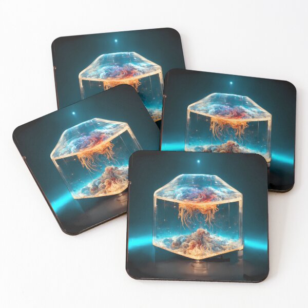 Item preview, Space jellyfish in prism with galaxy radiation designed and sold by PM-Artistic.